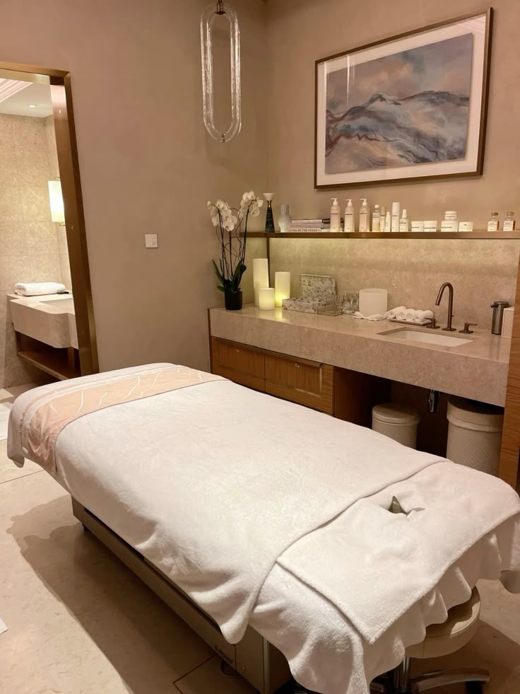 Spa room details