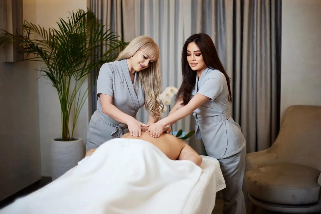Spa relaxation setting